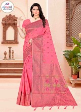 Aesthetic Satin Saree – Minimalist Elegance with A Luxurious Flowing Drape and Soft Sheen
