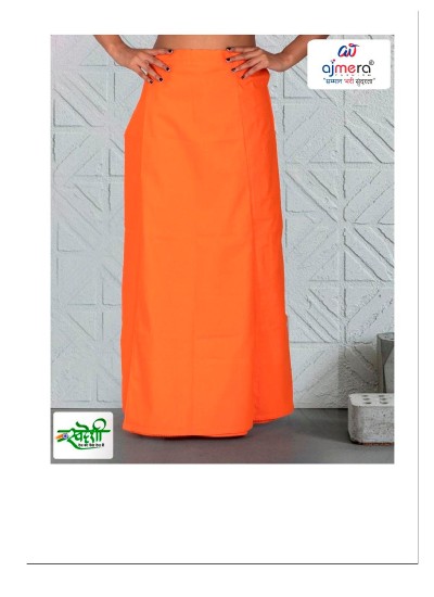 Affordable Poplin Petticoats in Bulk Soft Breathable Cotton for Daily Saree Wear in Nepal