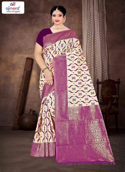 Banarasi Saree with Fancy Weaving and Vibrant Colors for Festive Wear in Surat