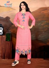 Beautiful Classic Lakhnavi Kurti with Handcrafted Chikankari for Everyday and Special Wear
