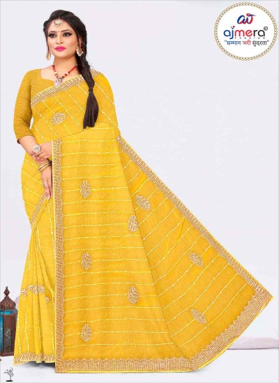 Beautiful Designer Sarees Exquisite Silk Georgette and Chiffon with Intricate Embroidery in Surat