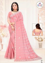 Best Designer Sarees Exquisite Silk Georgette Net with Handcrafted Zari Embroidery