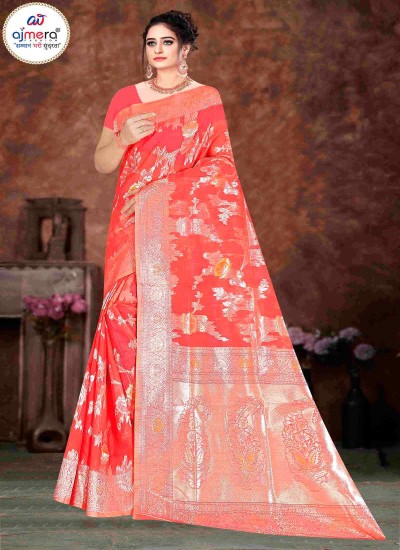 Bollywood Nauvari Saree Glamorous Silk and Cotton Blend with Stunning Embellishments in Surat