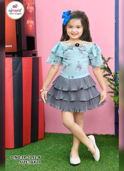 Buy Kids Designer Dresses Wholesale Direct from Manufacturer at Factory Prices in Surat