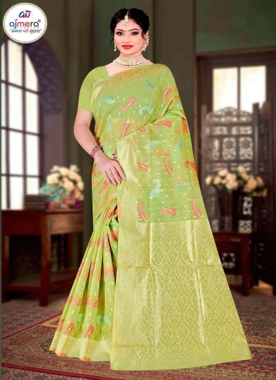 Casual and Festive Fancy Cotton Sarees for Women in Trendy Colors in Surat