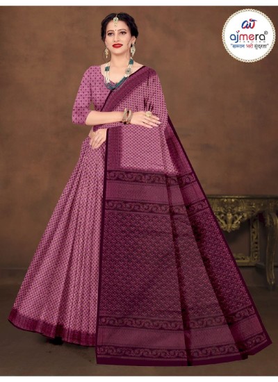 Cotton Mulmul Sarees Soft Lightweight and Breathable for Everyday Wear in Surat