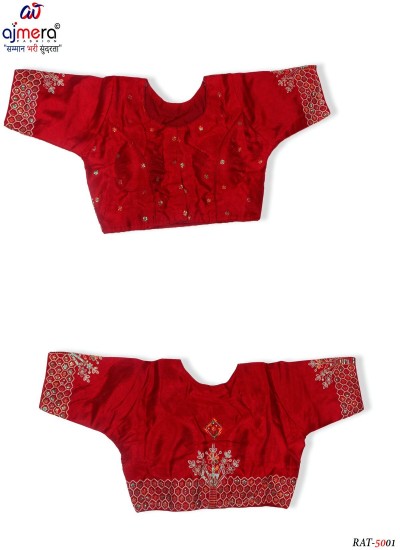 Custom Fit Designer Blouse Premium Embroidered Fabric Perfect for Weddings Parties and Formal Occasions in Surat