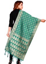 Designer Silk Dupattas with Sophisticated Digital Prints and Embroidery Perfect for Resellers and Boutiques