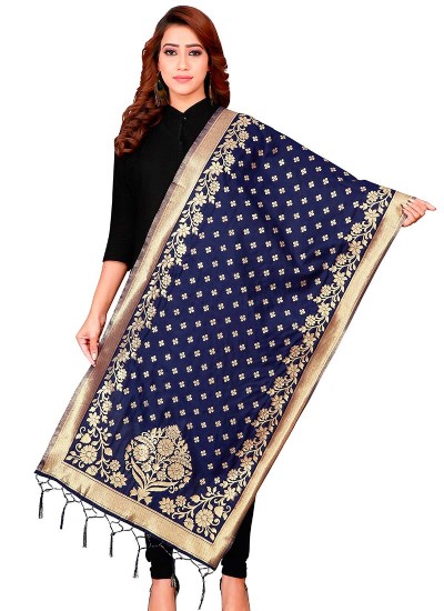 Designer Silk Dupattas with Sophisticated Digital Prints and Embroidery Perfect for Resellers and Boutiques in Surat