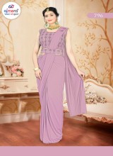 Discover the Latest Pre Stitched Sarees Fashionable Prints and Embroidery in Luxurious Fabrics