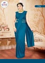 Discover the Latest Pre Stitched Sarees Fashionable Prints and Embroidery in Luxurious Fabrics
