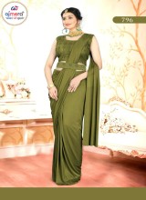 Discover the Latest Pre Stitched Sarees Fashionable Prints and Embroidery in Luxurious Fabrics