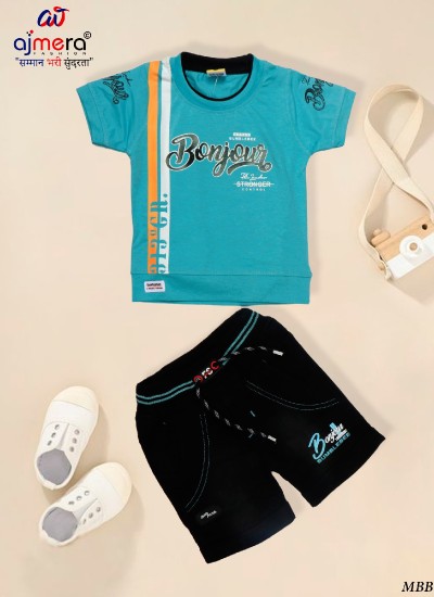 Durable and Stylish Kids Clothing for Boys in Bulk Featuring Fun Graphics and Prints in Surat