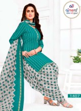 Elegant Cotton and Silk Patiala Suit with Embroidery for Festive and Daily Wear