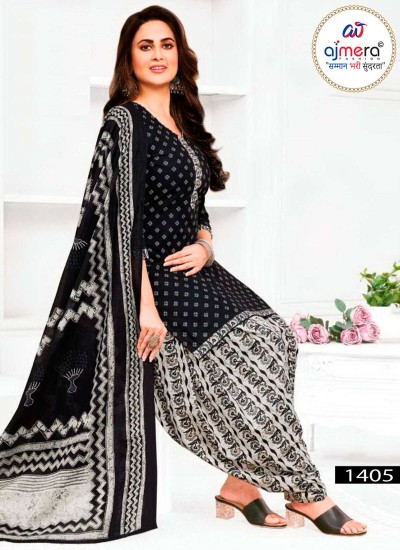 Elegant Cotton and Silk Patiala Suit with Embroidery for Festive and Daily Wear in Surat