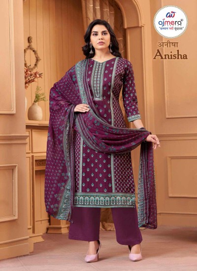 Elegant Designer Jaipuri Suit for Women in Premium Cotton Silk and Chiffon Fabric in Nepal