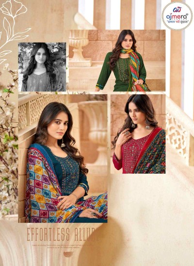 Exclusive Fashionable Ladies Designer Suits with Embroidery Asymmetrical Cuts and Prints in Surat