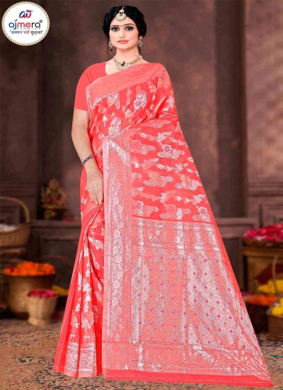 Famous Bengali Saree Timeless Elegance in Premium Cotton and Silk Blend with Iconic Borders in Surat