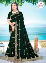 Famous Designer Sarees High Fashion Elegance with Handcrafted Detailing