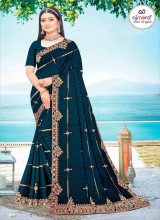 Famous Designer Sarees High Fashion Elegance with Handcrafted Detailing