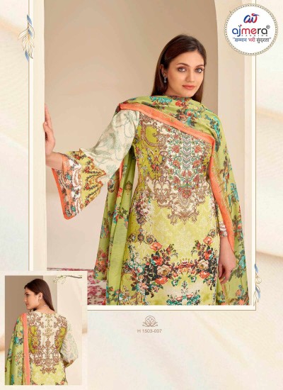 Famous Punjabi Suits with Patiala Salwars and Embroidered Dupattas in Cotton Silk and Georgette in Surat