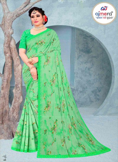 Famous Trendy Georgette Sarees Elegant Lightweight Perfect for Special Events in Nepal