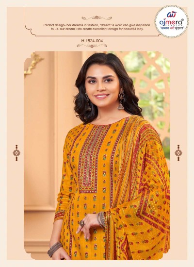 Fancy Jaipuri Suit for Women with Rich Prints and Premium Cotton Silk Fabric in Nepal
