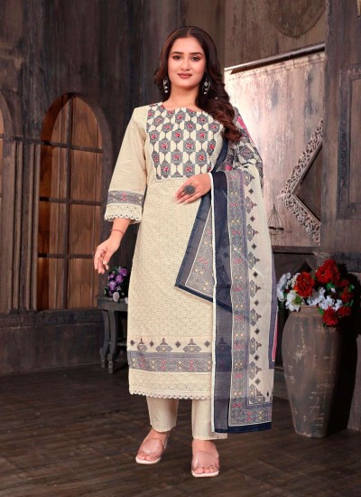 Festive Pakistani Chikan Kari Kurti with Designer Cuts and Embellishments Soft Cotton Georgette for Parties in Surat
