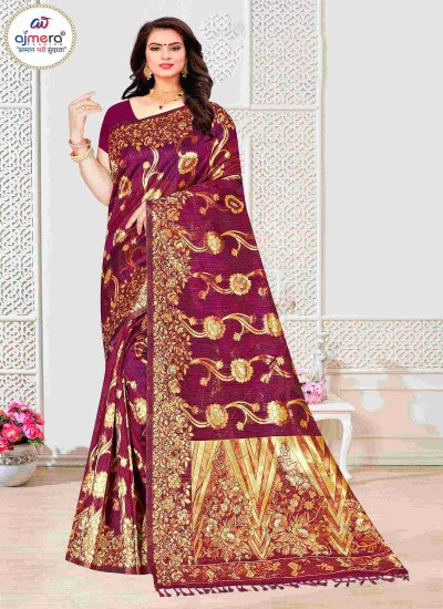 Galaxy City Cotton Saree Celestial and Urban Inspired Design with Modern Comfort in Surat