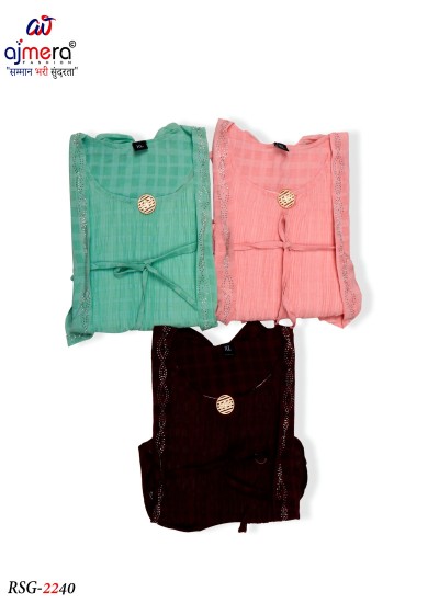Girls Party Wear Collection with Lace Ruffles and Satin Finish for Special Occasions in Surat