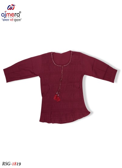 Girls Party Wear Collection with Lace Ruffles and Satin Finish for Special Occasions in Surat