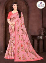 Latest Collection Georgette Sarees Lightweight Elegant and Trendy Designs