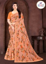 Latest Collection Georgette Sarees Lightweight Elegant and Trendy Designs