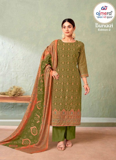 Latest Trendy Jaipuri Suit for Women with Modern Block Prints and Fashionable Silhouettes in Nepal