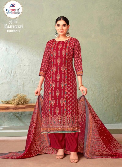 Latest Trendy Jaipuri Suit for Women with Modern Block Prints and Fashionable Silhouettes in Nepal