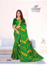 Light Flowing Georgette Chiffon Sarees Elegant Designs and Refined Shades 
