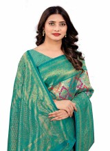 Lowest Price Kanchipuram Sarees Affordable Silk Blend with Classic Motifs