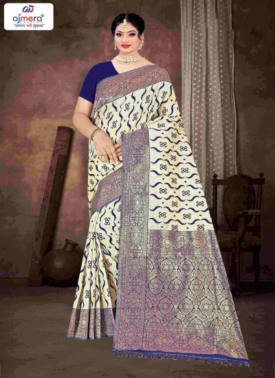 Luxurious Banarasi Fancy Saree for Women Elegant Silk Saree for Weddings and Festivals in Surat