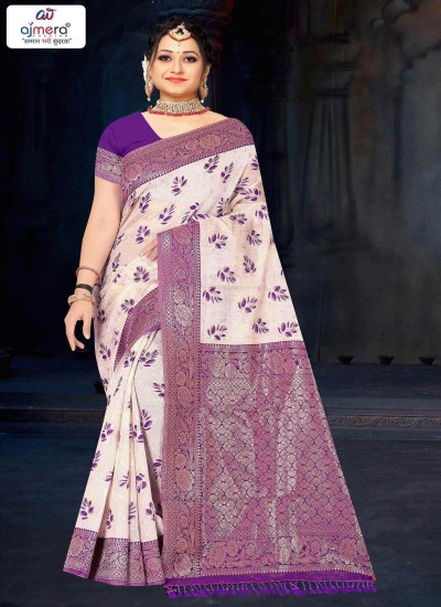 Luxurious Banarasi Fancy Saree for Women Elegant Silk Saree for Weddings and Festivals in Surat