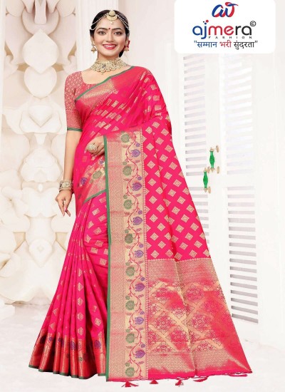 Luxurious Fancy Silk Sarees Soft Drape and Stylish Patterns in Surat