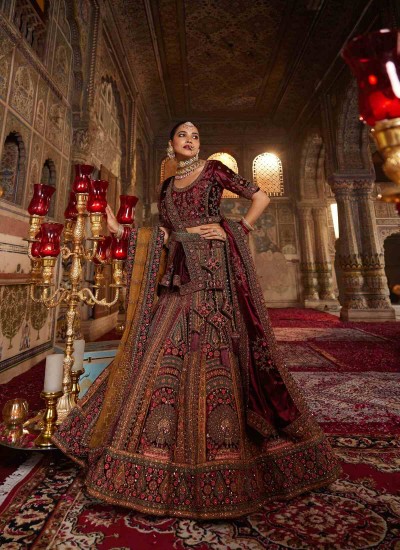 Luxury Heavy Range Anarkali Lehenga Collection for Weddings and Events in Surat
