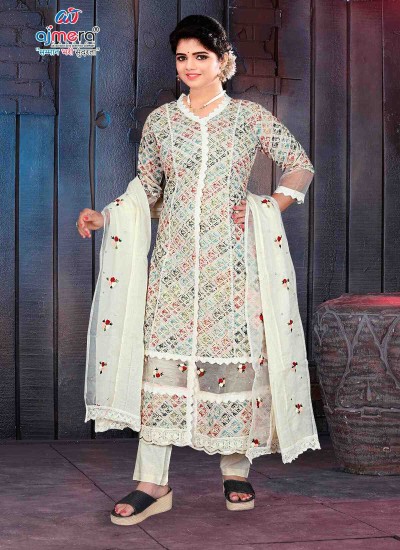 Luxury Kashmiri Kurti Vibrant Colors and Exquisite Hand Embroidery in Nepal