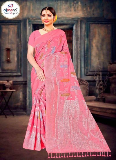 Luxury Plain Saree with Opulent Feel and Classic Design for Formal Events in Surat