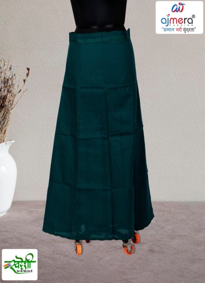 Modern Poplin Petticoat for Sarees in Premium Cotton with Sleek Design and Comfortable Fit in Nepal