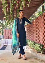 Nayra Cut Kurti Modern Design in Georgette and Cotton for Casual and Semi Formal Wear