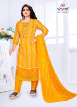 Nayrra Cut Kurti Elegant Georgette and Cotton Perfect for Casual and Festive Occasions