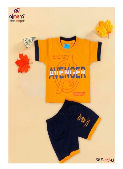 New Arrivals Kids Clothing Sets in Cotton and Polyester at Wholesale Manufacturer Prices in Surat