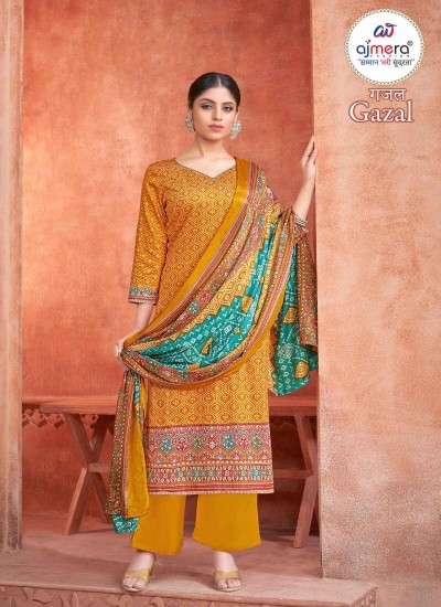 New Collection Jaipuri Suit for Women with Traditional Block Prints and Embroidery in Cotton in Nepal