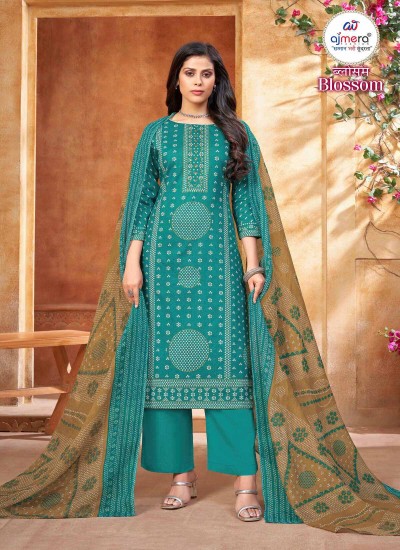 New Fancy Jaipuri Suit for Women with Traditional Block Prints and Modern Embellished Silhouettes in Nepal