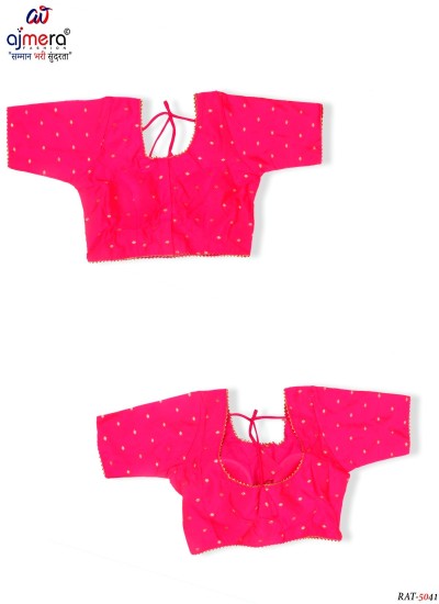 Premium Ethnic Blouse with Embroidery Perfect for Saree or Lehenga in Surat